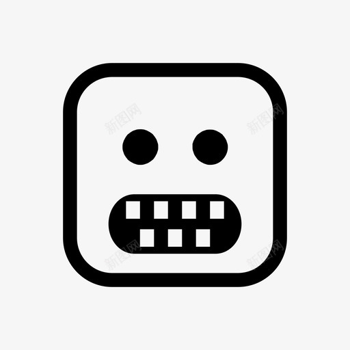 鬼脸表情符号脸图标svg_新图网 https://ixintu.com 笑脸 脸 表情符号 鬼脸