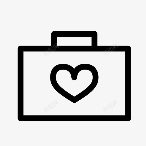 爱的箱子心浪漫图标svg_新图网 https://ixintu.com 心 情人节 浪漫 爱的箱子