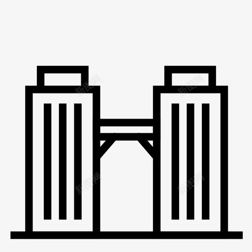 办公楼大厦商业图标svg_新图网 https://ixintu.com 办公楼 商业 商业区 大厦