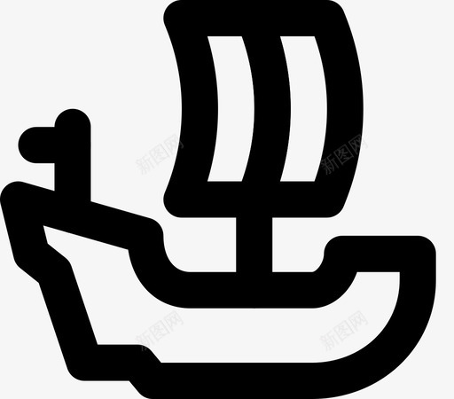 西班牙船古董中世纪图标svg_新图网 https://ixintu.com 中世纪 古董 史马西尼中世纪md大纲 旧的 西班牙船