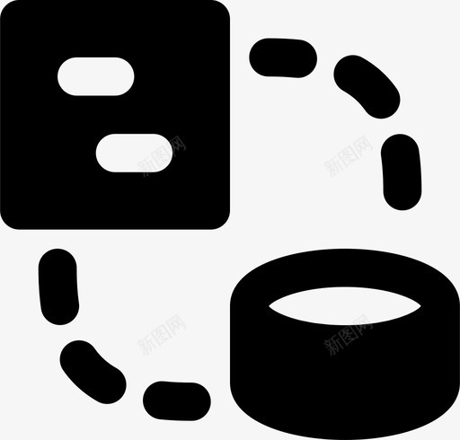 共享数据库代码编码图标svg_新图网 https://ixintu.com smashicons开发mdsolid 代码 共享数据库 开发 编码