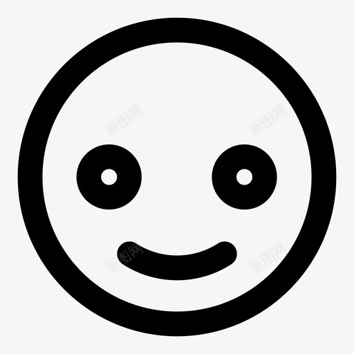 蠕动表情微笑图标svg_新图网 https://ixintu.com 微笑 笑脸 蠕动 表情 表情表情
