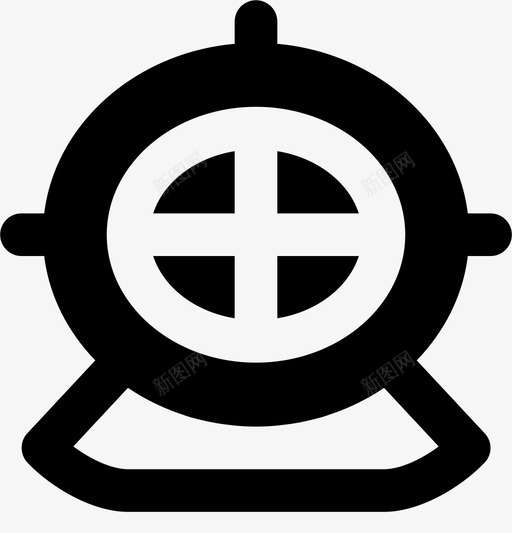 潜水头盔装备旅行图标svg_新图网 https://ixintu.com smashicons旅行mdsolid 度假 旅行 潜水头盔 装备