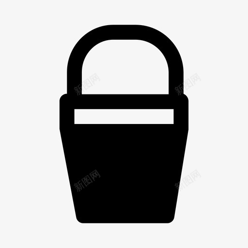 沙桶罐头儿童图标svg_新图网 https://ixintu.com 儿童 材料设计假日雕文 沙桶 海洋 罐头