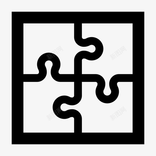 拼图拼图块拼图解决方案图标svg_新图网 https://ixintu.com 拼图 拼图块 拼图解决方案 有用的图标游戏乐趣