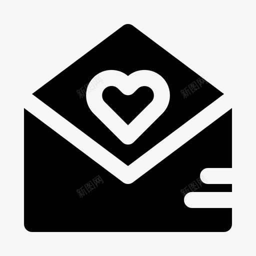 情书婚姻婚礼图标svg_新图网 https://ixintu.com 婚姻 婚礼 情书