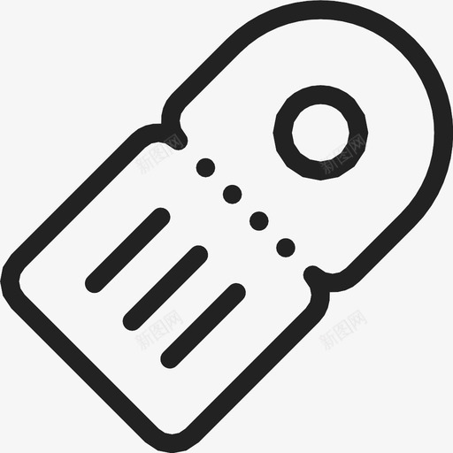 标签票图标svg_新图网 https://ixintu.com 标签 票