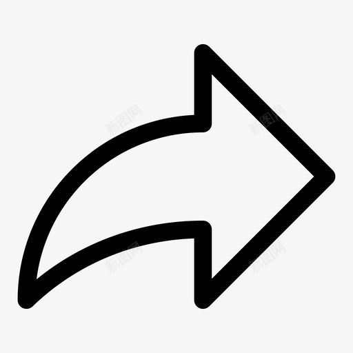 分享箭头分享链接图标svg_新图网 https://ixintu.com 分享 分享这个 分享链接 社交分享 箭头 纯线路