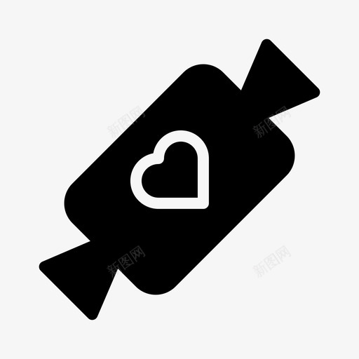 糖果糖爱情图标svg_新图网 https://ixintu.com 爱情 糖 糖果