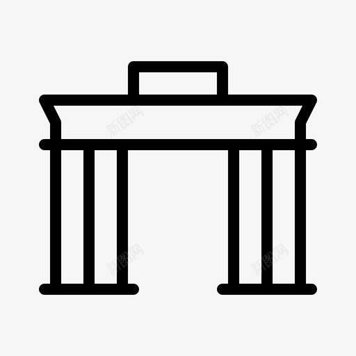 勃兰登堡门德国人德国图标svg_新图网 https://ixintu.com 勃兰登堡门 德国 德国人 这是德国