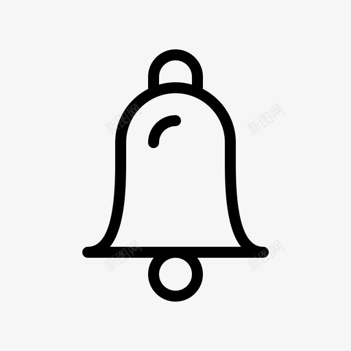 钟声警钟爱情图标svg_新图网 https://ixintu.com 爱情 警钟 钟声