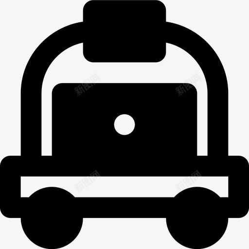 行李员行李旅行图标svg_新图网 https://ixintu.com smashicons旅行mdsolid 度假 旅行 行李 行李员