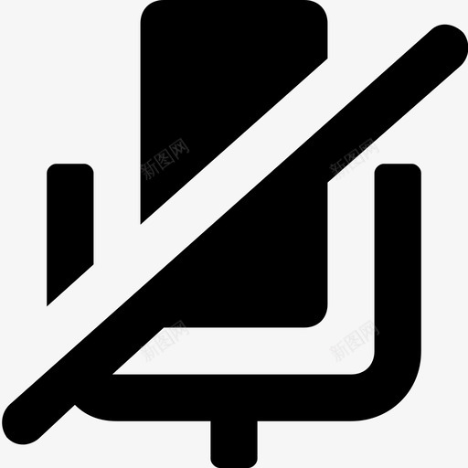 麦克风静音音频静音扬声器静音图标svg_新图网 https://ixintu.com 关机 扬声器静音 网络和用户界面图标 静音音量 音频静音 麦克风静音
