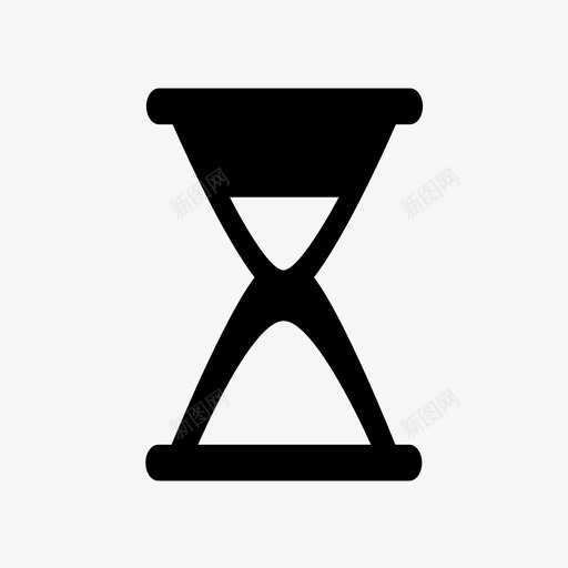 沙漏倒计时时间图标svg_新图网 https://ixintu.com 倒计时 无障碍 时间 沙漏 计时器