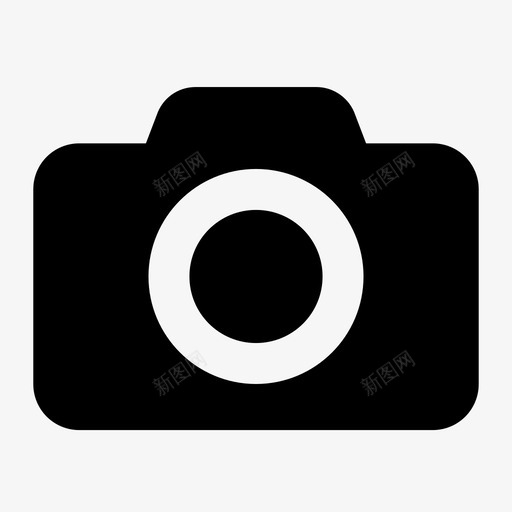 照相机摄影照片图标svg_新图网 https://ixintu.com 摄影 照片 照相机
