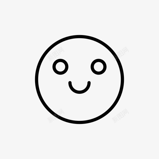 快乐表情表情符号笑图标svg_新图网 https://ixintu.com 微笑 快乐表情 概述表情 笑 表情符号