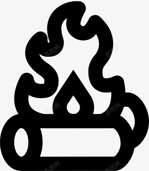 野营户外旅行图标svg_新图网 https://ixintu.com smashicons户外2md大纲 户外 户外运动 旅行 野营