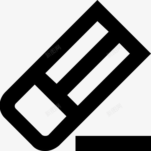文具办公用品橡皮擦系列图标svg_新图网 https://ixintu.com 办公用品 文具 橡皮擦系列