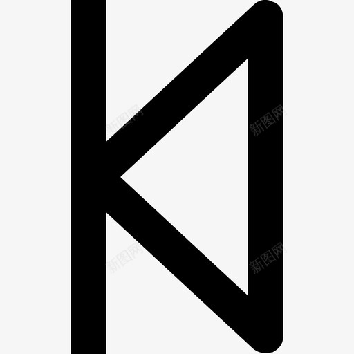 倒带按钮后退媒体按钮图标svg_新图网 https://ixintu.com 上一首曲目 倒带按钮 后退 媒体按钮 媒体播放器 线路要素图标集
