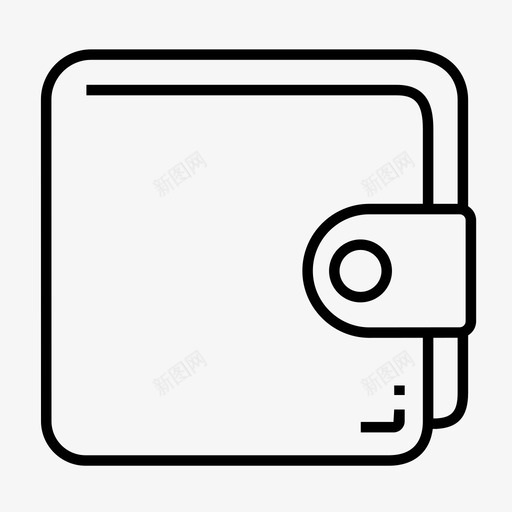 钱包皮夹钱图标svg_新图网 https://ixintu.com 皮夹 金融 钱 钱包 钱钱包