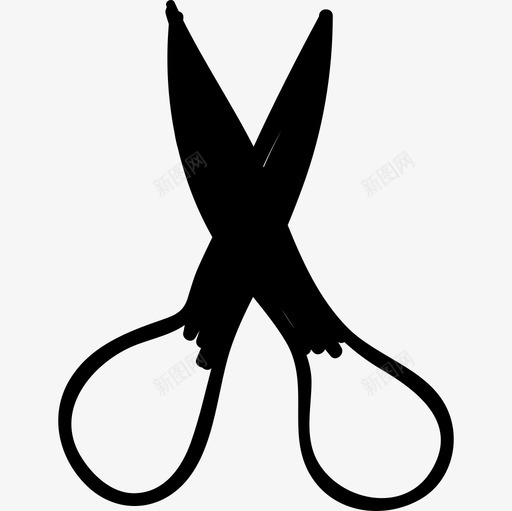 剪开手绘工具教育手绘图标svg_新图网 https://ixintu.com 剪开手绘工具 教育手绘