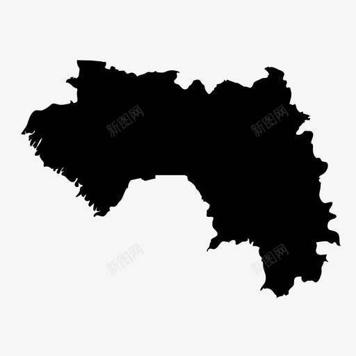 几内亚地理西非图标svg_新图网 https://ixintu.com 几内亚 几内亚地图 几内亚科纳克里 地图 地理 法属西非 西非