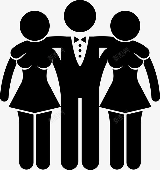 名人有两个女孩演员粉丝图标svg_新图网 https://ixintu.com 偶像 名人有两个女孩 名人电影明星vip 明星 演员 秀场女孩 粉丝