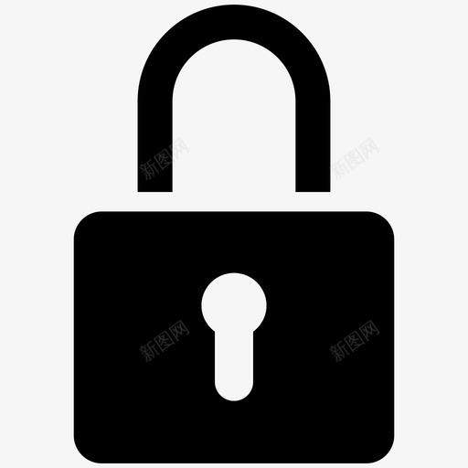 锁密码受保护图标svg_新图网 https://ixintu.com 保护 受保护 安全 密码 锁