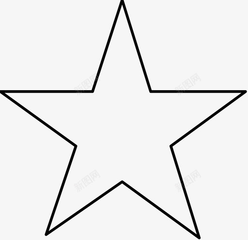 收藏夹突出显示标签图标svg_新图网 https://ixintu.com 收藏夹 星形 标签 标记 突出显示 细图标