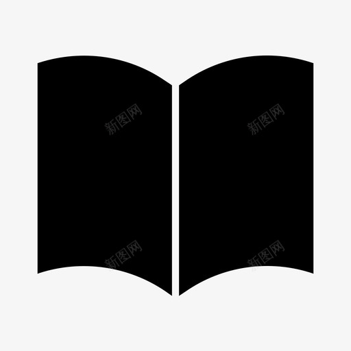 书电子书epub图标svg_新图网 https://ixintu.com epub fb2 书 电子书