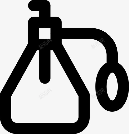 香水瓶喷雾器美容图标svg_新图网 https://ixintu.com 喷雾器 美容 美容师 香水瓶