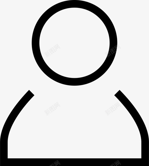 帐户个人个人资料图标svg_新图网 https://ixintu.com 个人 个人资料 帐户 用户 邮件应用程序