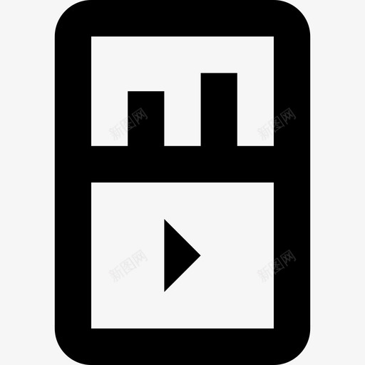 移动媒体媒体播放器移动视频图标svg_新图网 https://ixintu.com 媒体播放器 播放视频 移动媒体 移动视频 线路基本图标集