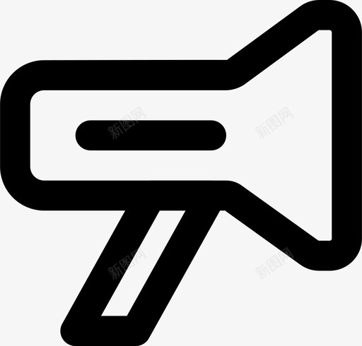 扩音器通讯媒体图标svg_新图网 https://ixintu.com smashicons新闻媒体md大纲 媒体 扩音器 新闻 通讯