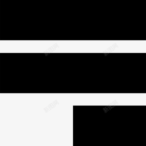 文本右对齐图标svg_新图网 https://ixintu.com 文本右对齐