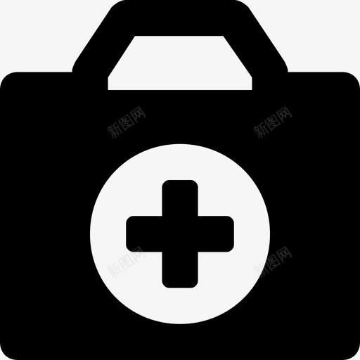 急救箱医疗医疗救护图标svg_新图网 https://ixintu.com web和ui图标 医疗 医疗救护 急救箱 药品