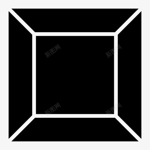 钻石水晶宝石图标svg_新图网 https://ixintu.com 宝石 水晶 石头 红宝石 钻石 钻石第1部分