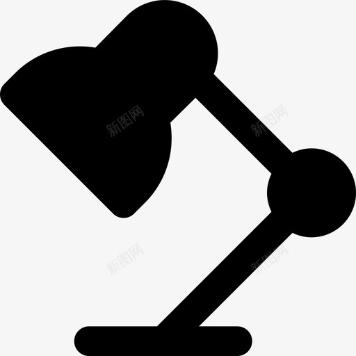 台灯商务办公室图标svg_新图网 https://ixintu.com smashicons办公室mdsolid 办公室 台灯 商务