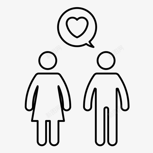 爱情宣言情侣求婚图标svg_新图网 https://ixintu.com 关系 情侣 求婚 浪漫 爱情宣言