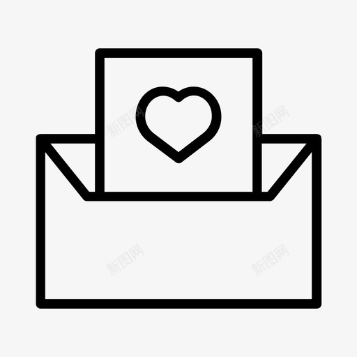 情书约会浪漫图标svg_新图网 https://ixintu.com 情书 情人节 杂七杂八的我 浪漫 约会