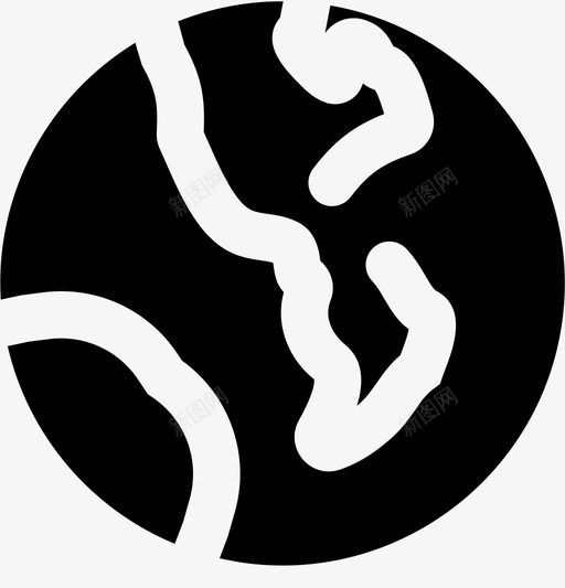 地球天文学行星图标svg_新图网 https://ixintu.com 史密森太空md固体 地球 天文学 太空 行星