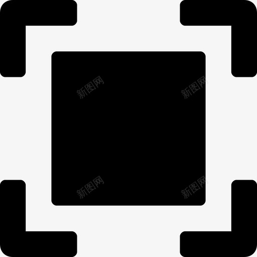 放大全屏图标屏幕最大化svg_新图网 https://ixintu.com 全屏图标 屏幕最大化 放大