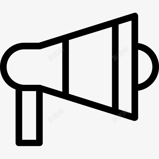 扩音器公告喇叭图标svg_新图网 https://ixintu.com 公告 喇叭 扩音器 搜索引擎优化和营销