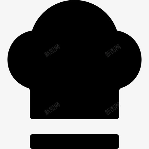 厨师帽厨师制服网络和用户界面图标svg_新图网 https://ixintu.com 厨师制服 厨师帽 网络和用户界面图标