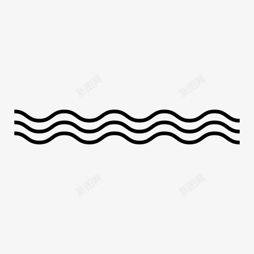 河流海洋大海图标svg_新图网 https://ixintu.com 大海 水 河流 波浪 海洋