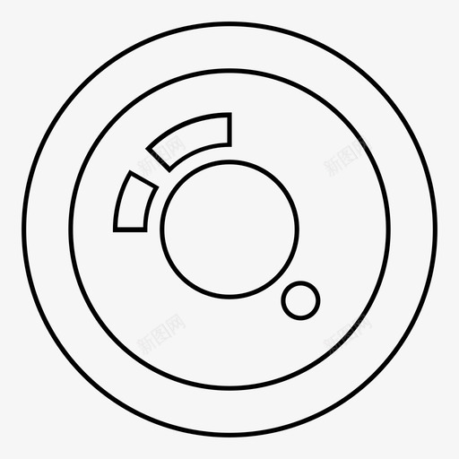 镜头光圈相机图标svg_新图网 https://ixintu.com 光圈 单反相机 快门 相机 镜头