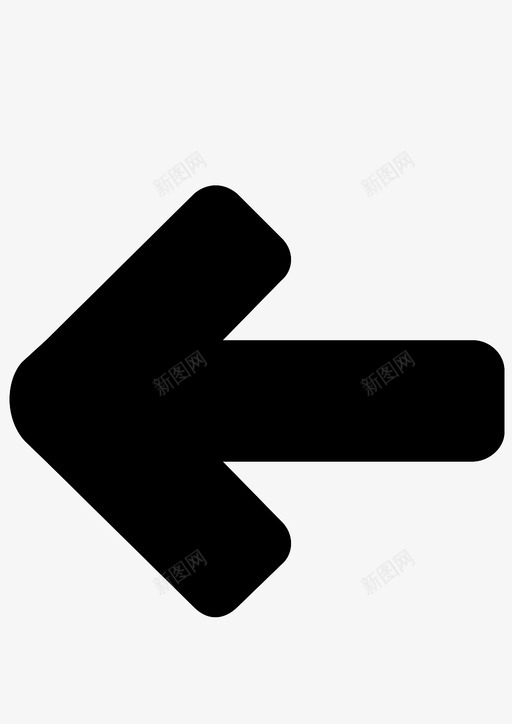 箭头左下一个图标svg_新图网 https://ixintu.com 上一个 下一个 左 方向 箭头