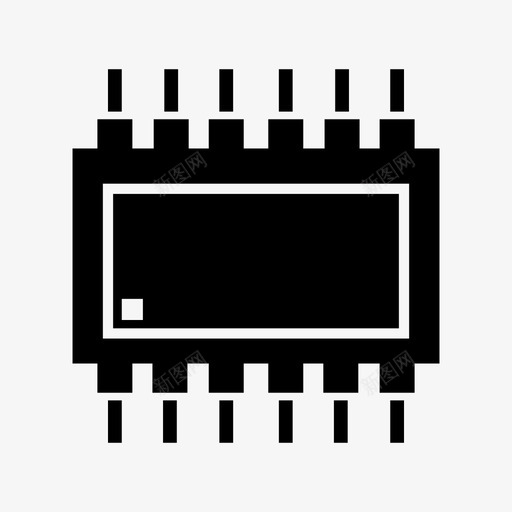 it硬件微芯片图标svg_新图网 https://ixintu.com it 微芯片 硬件 纳米技术
