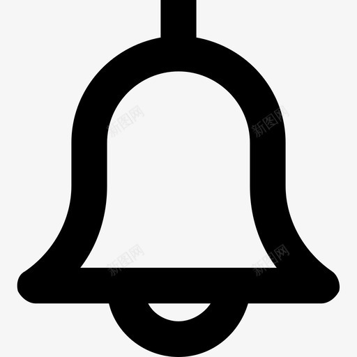 铃铛闹钟教堂铃声图标svg_新图网 https://ixintu.com 教堂铃声 线路基本图标集 通知 铃声 铃铛 闹钟