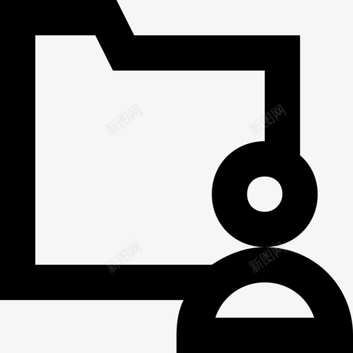 用户文件夹存档服务组合图标svg_新图网 https://ixintu.com lineessentials图标集 共享文件夹 存档 服务组合 用户数据 用户文件夹